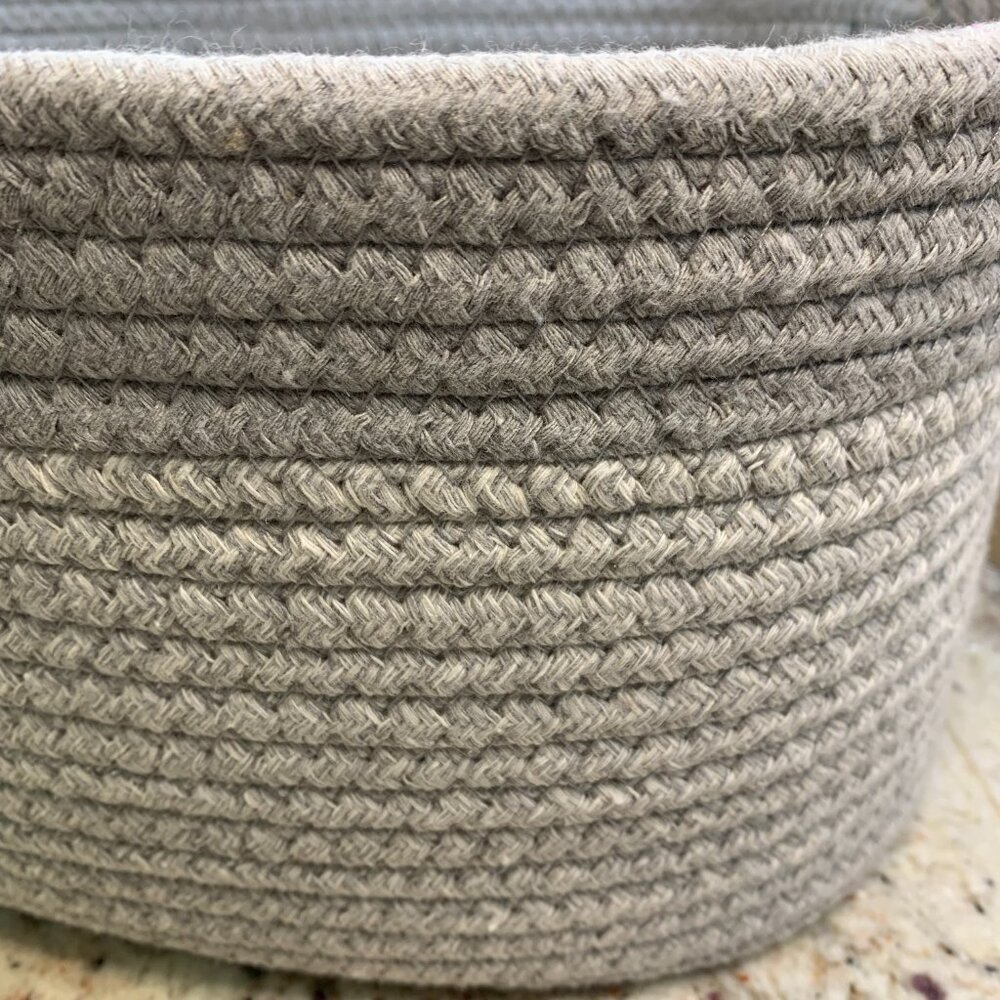 Rope Cotton Basket - NWOT - Picture 4 of 5